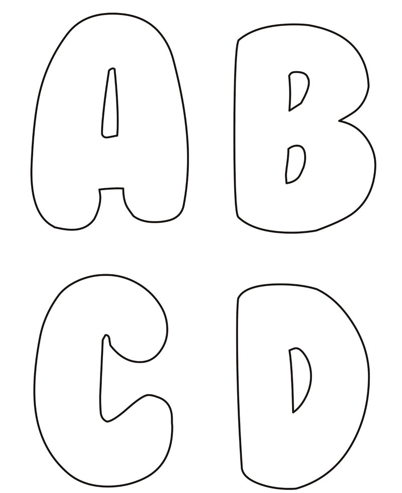 molde de letras em eva para imprimir