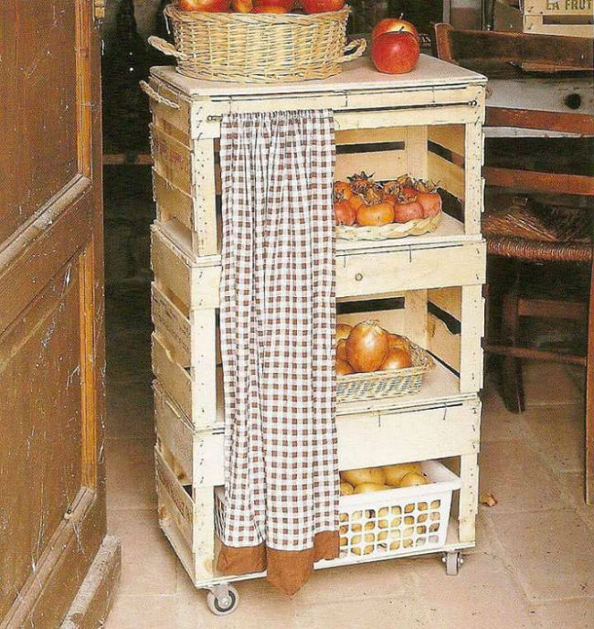 Caixotes de Feira na Cozinha: Soluções Inteligentes para Armazenamento