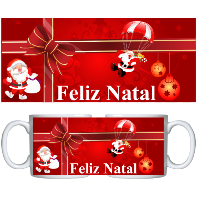ideias arte caneca natal