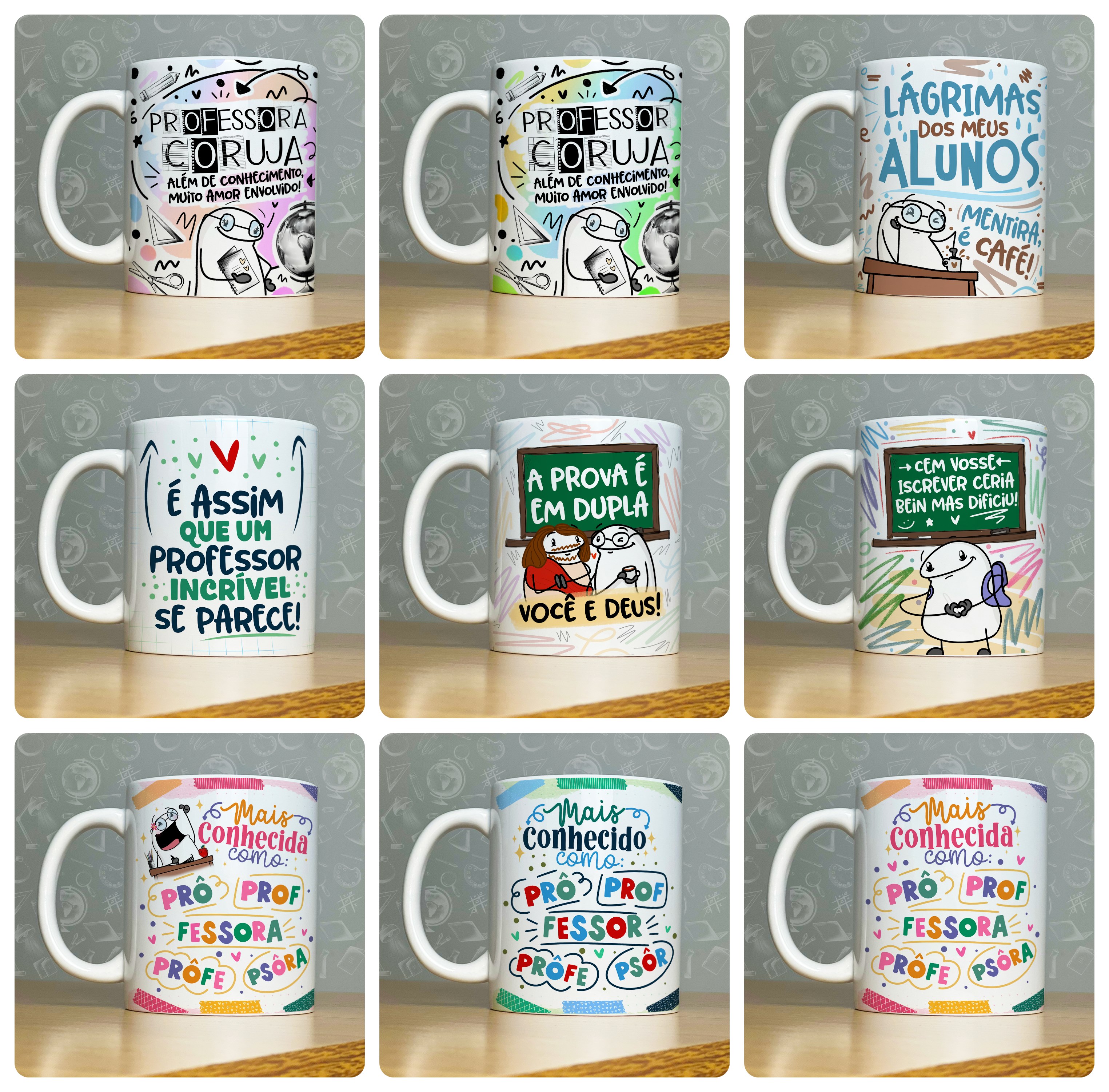Caneca para professor de matemática