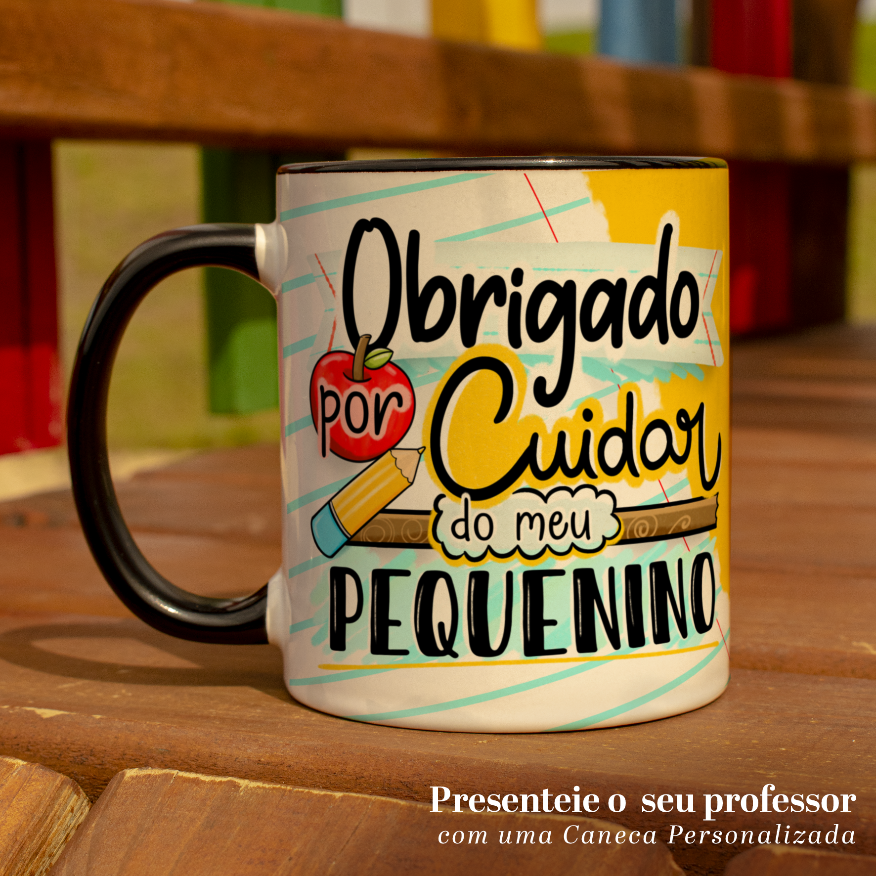 Caneca para professora de português