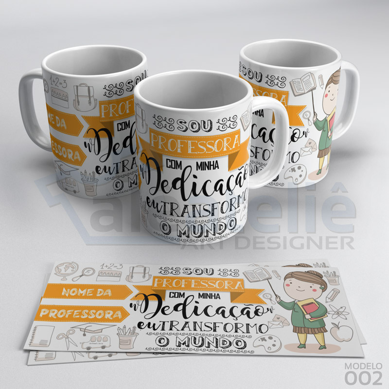 Caneca para professor de história