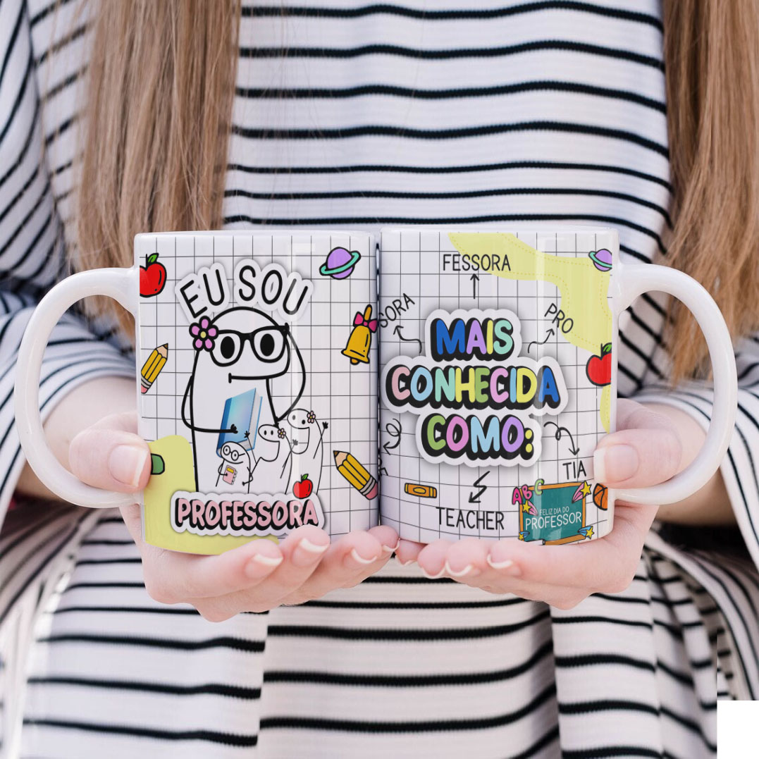 Caneca para professor de artes