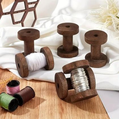 Inspirações de Decoração Rústica com Carretéis Reciclados