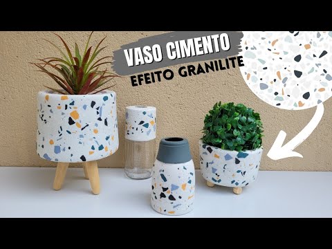Luminárias de cimento DIY