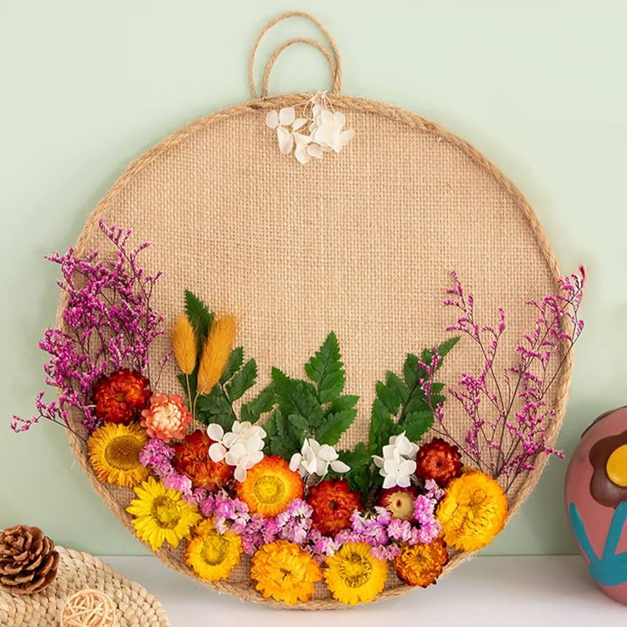 artesanato com flores