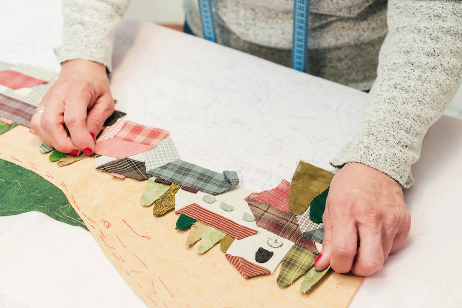 ideias de artesanato com malha para iniciantes