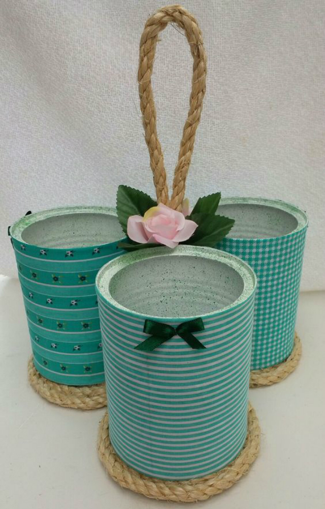 artesanato de latas