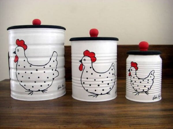 artesanato de latas