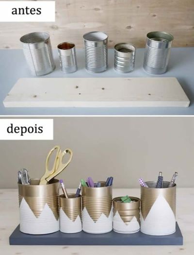 artesanato de latas