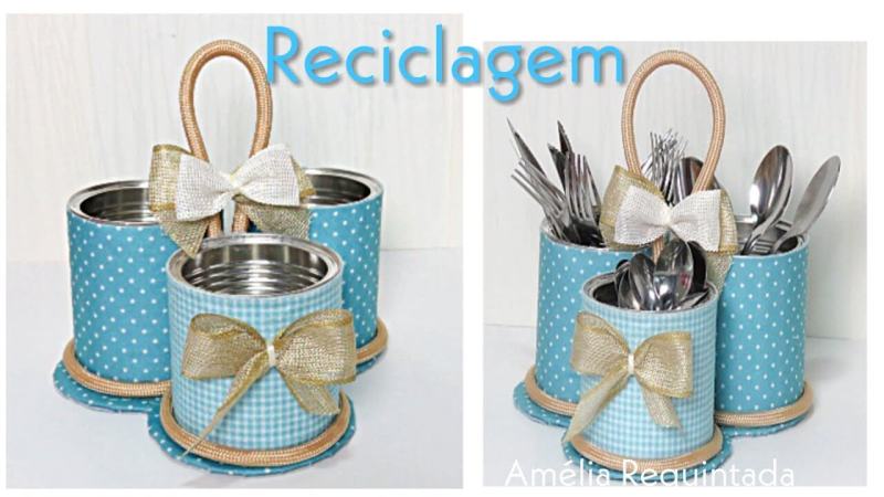 artesanato de latas