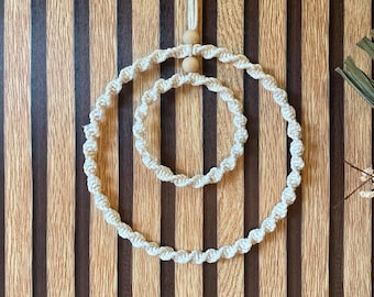 artesanato de páscoa com macramê