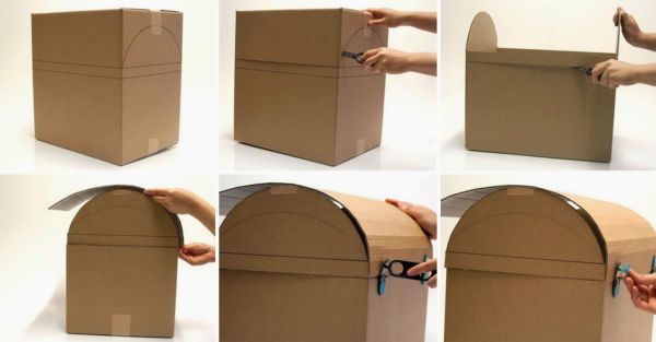 artesanatos com papelao