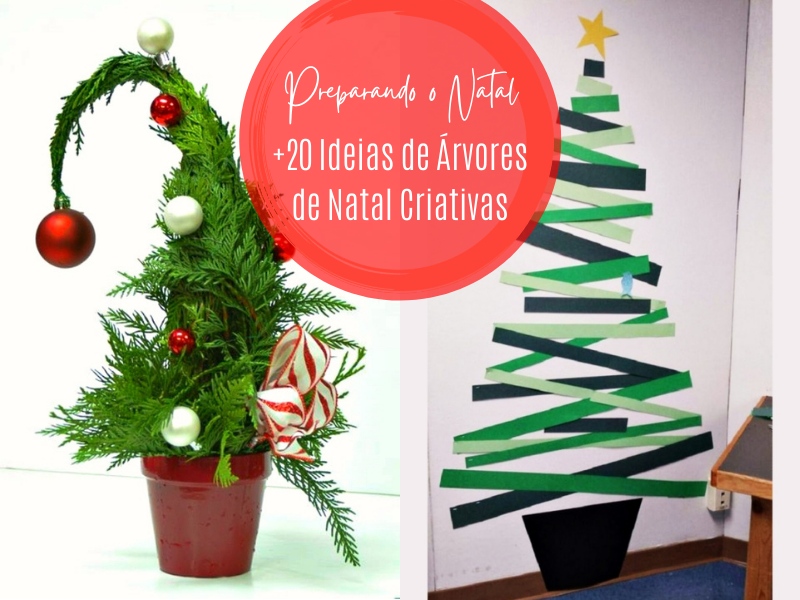 árvore de natal artesanal vs árvore de natal comprada qual a melhor