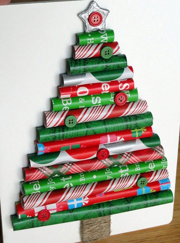 arvore natal reciclada economizar dinheiro