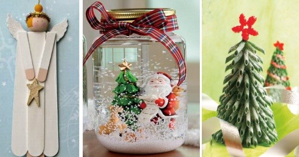 arvores natal material reciclado