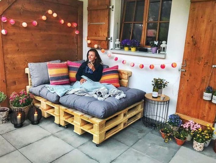 assento sofa pallet