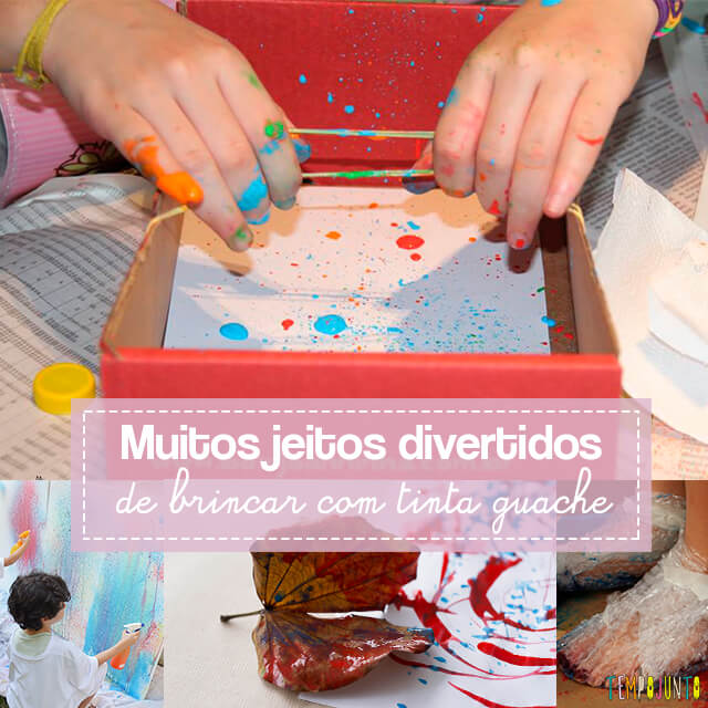 benefícios da pintura a dedo para bebês