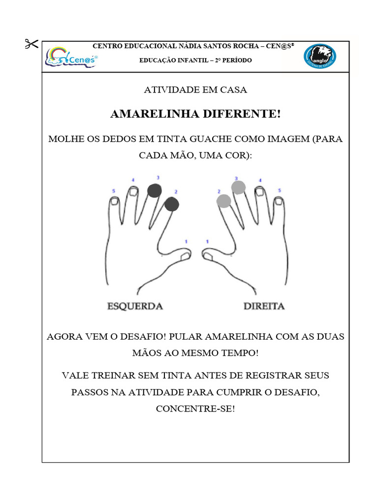 pintura educativa para 4 anos