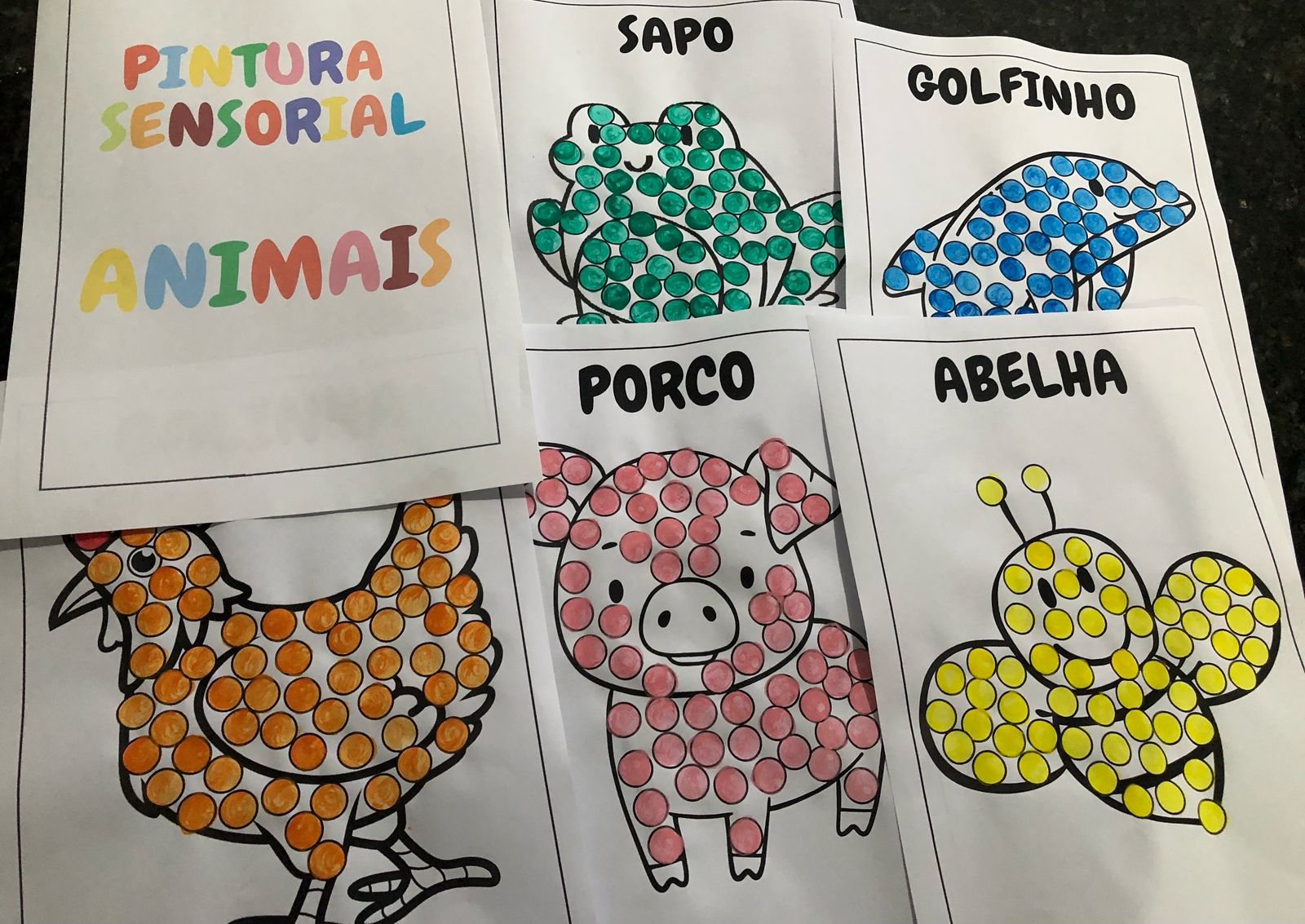 desenhos para pintar com guache para crianças