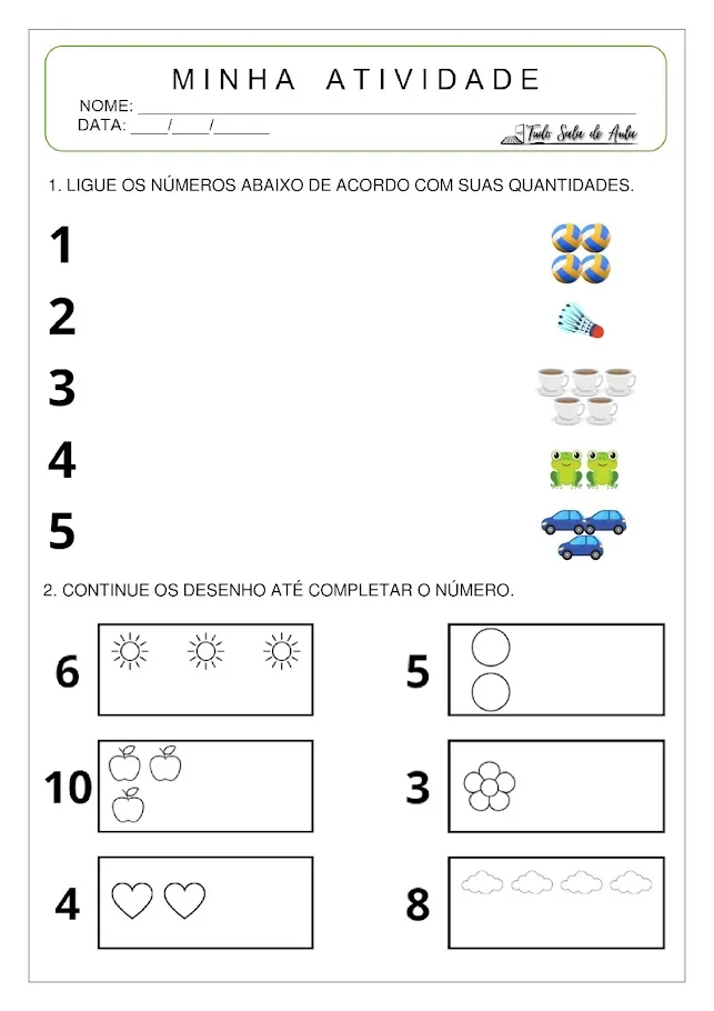 atividades de matemática para imprimir educação infantil 5 anos pdf