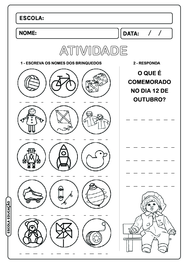 oficina de arte com rolinhos de papel higiênico