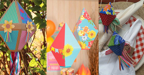 balão de festa junina para imprimir