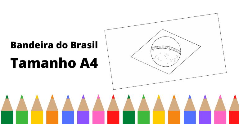 bandeirinha do Brasil para festa junina
