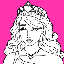 barbie para pintar