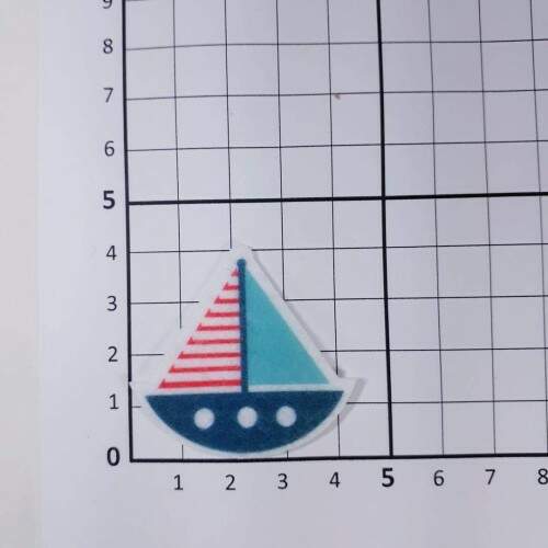barco em feltro