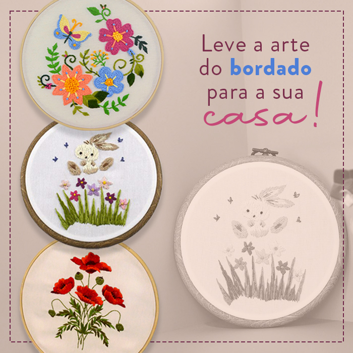 preço médio bastidor bordado profissional