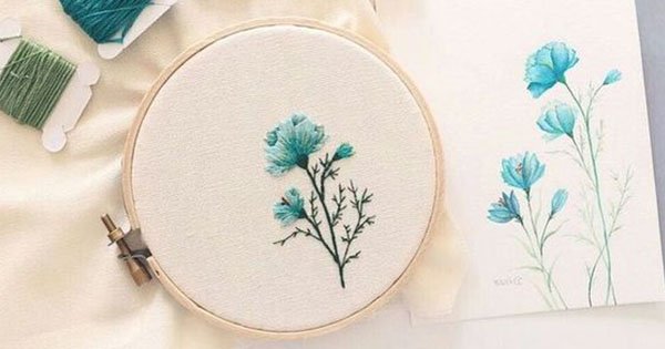 ideias de artesanato com bastidor redondo