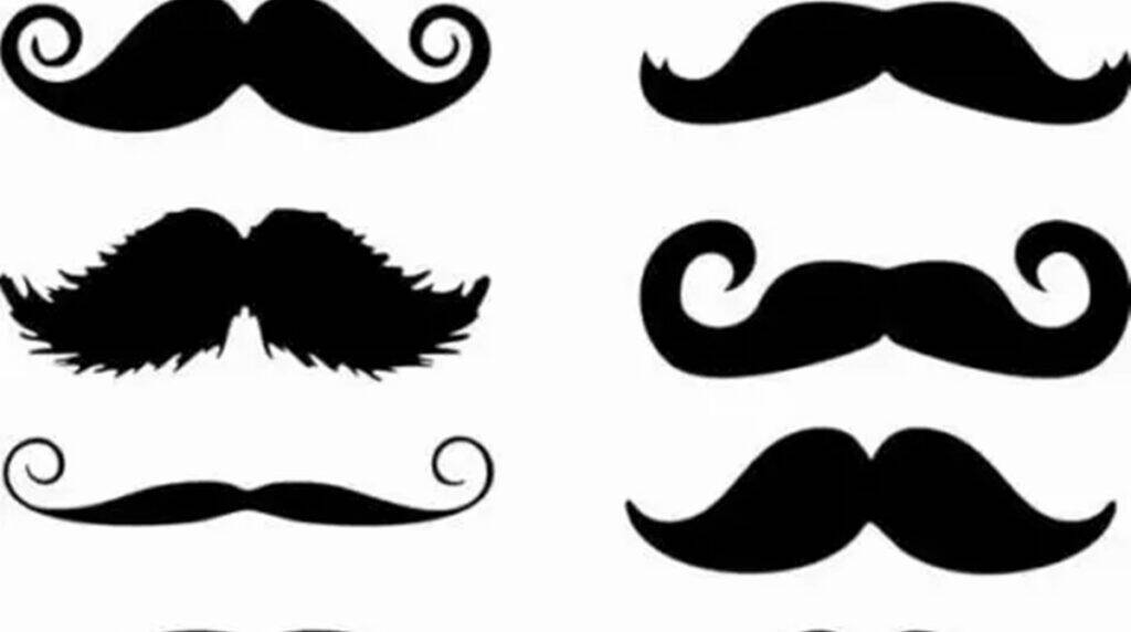 ideias de moldes de bigode para imprimir em festas