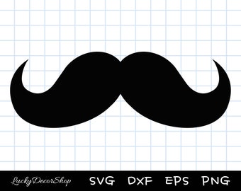 como imprimir moldes de bigode em papel adesivo
