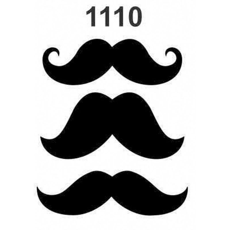 erros comuns ao imprimir moldes de bigode