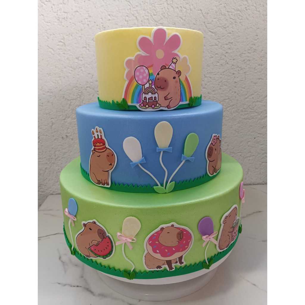 cupcake capivara