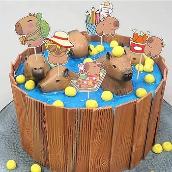 como fazer bolo de capivara