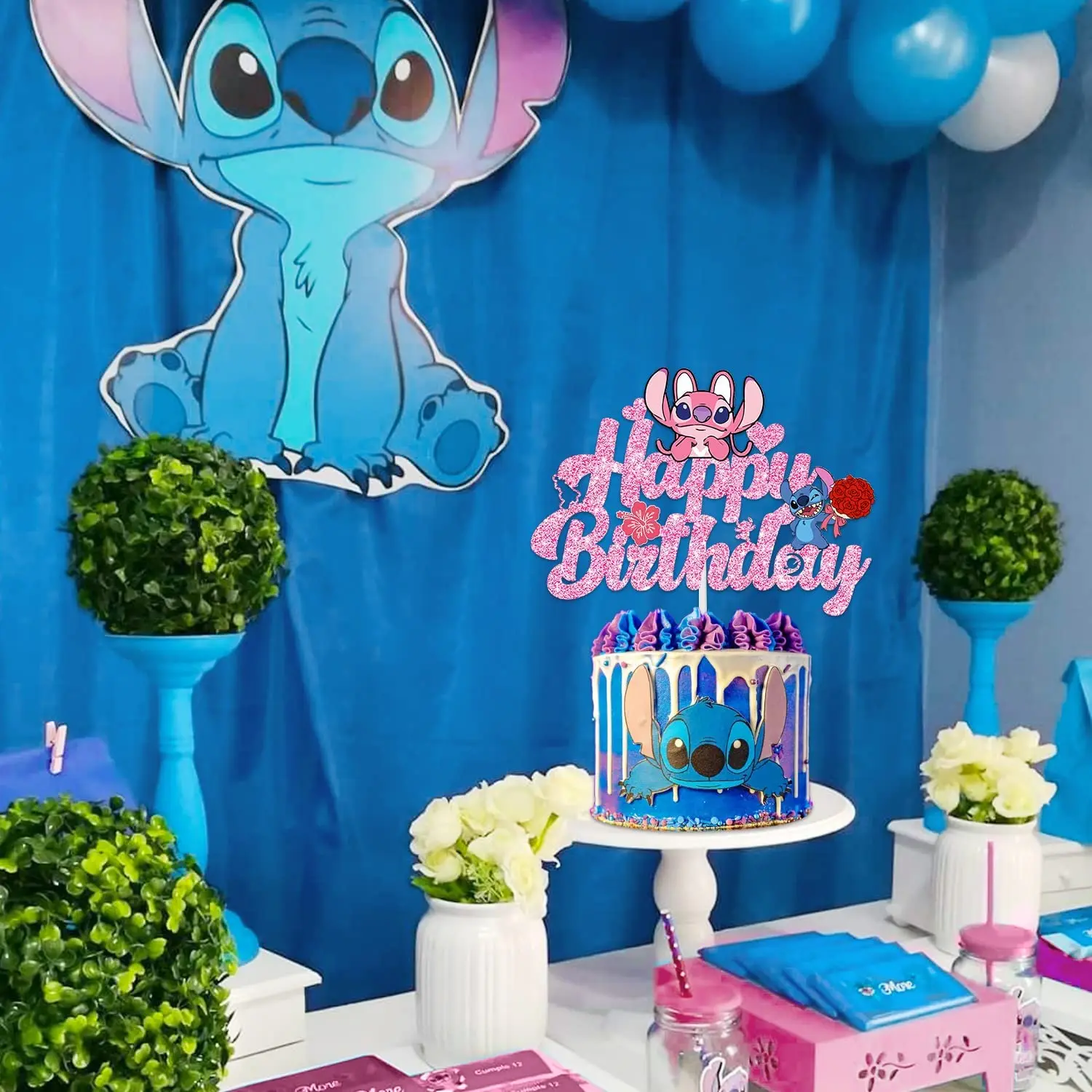 bolo stitch dois andares