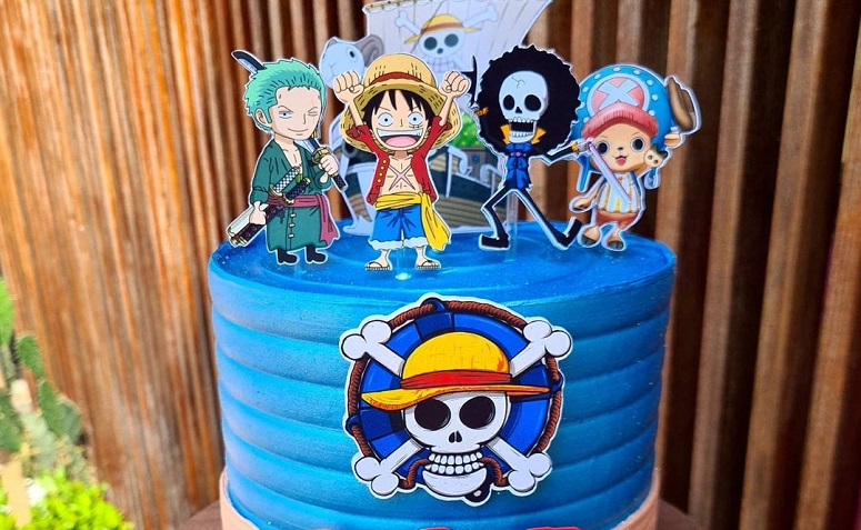 bolo quadrado one piece retangular