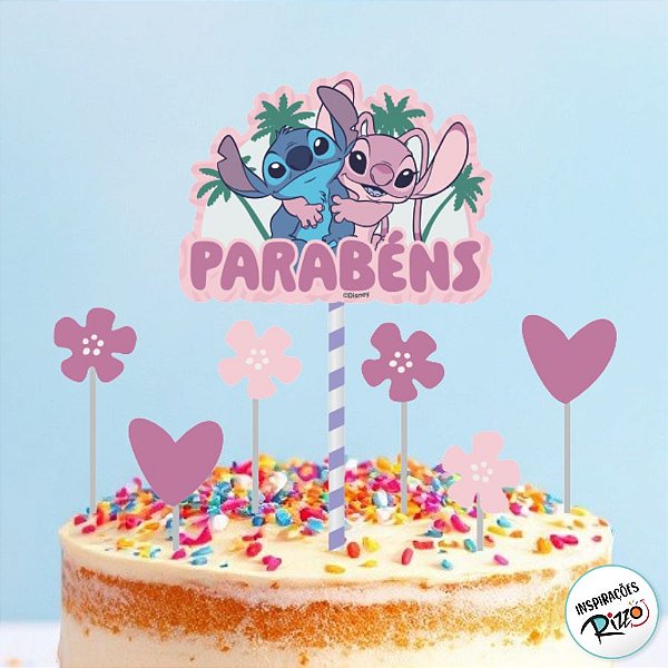 Bolo Lilo e Stitch para Meninas
