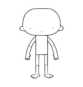 como fazer bonequinho de palito flork