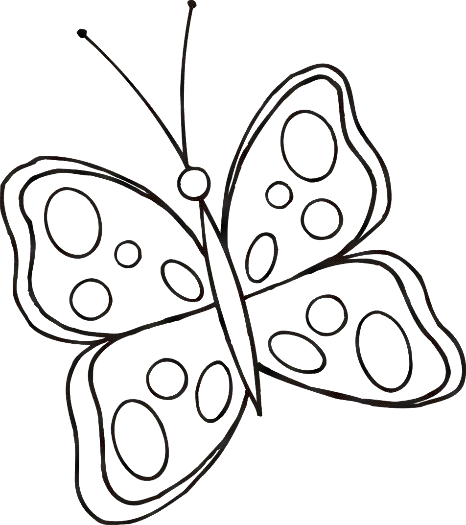 borboleta para imprimir em eva