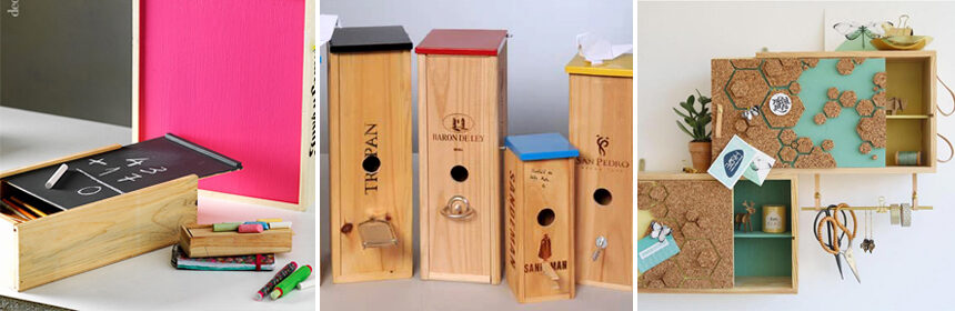 vender artesanato caixa uva reciclada