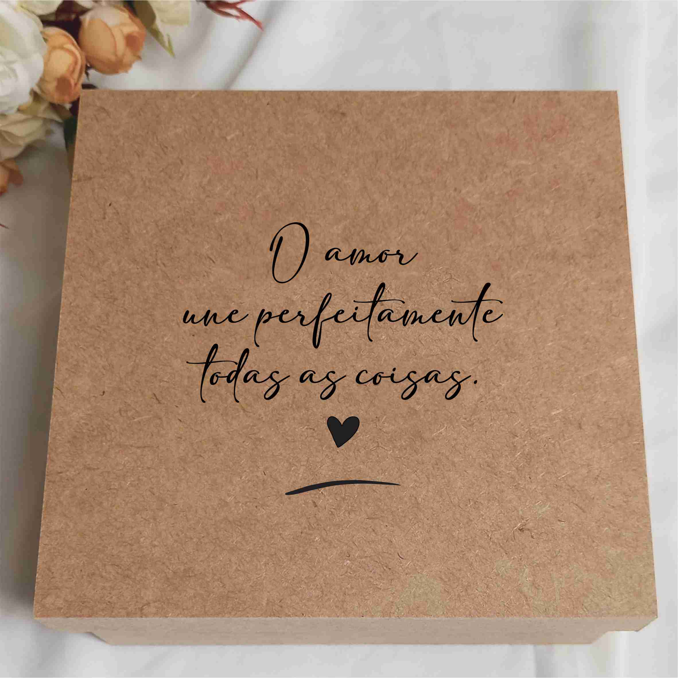 caixa mdf lembrança casamento