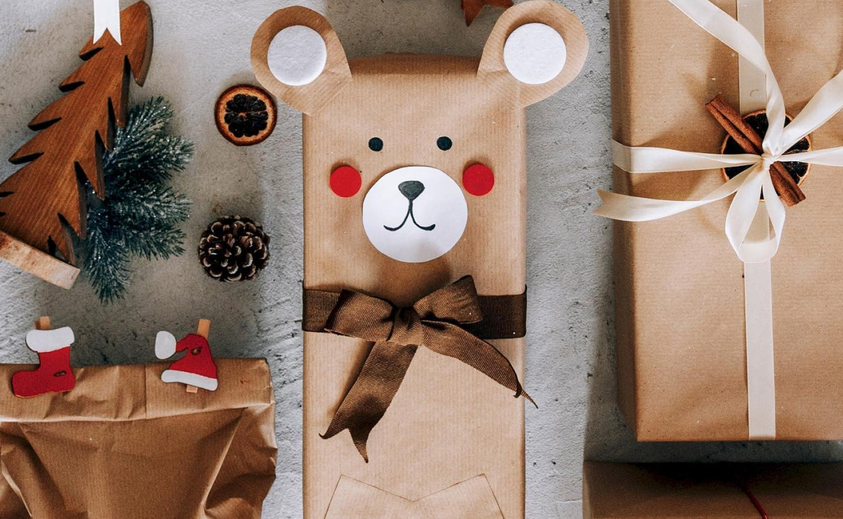 caixas decoradas para o natal