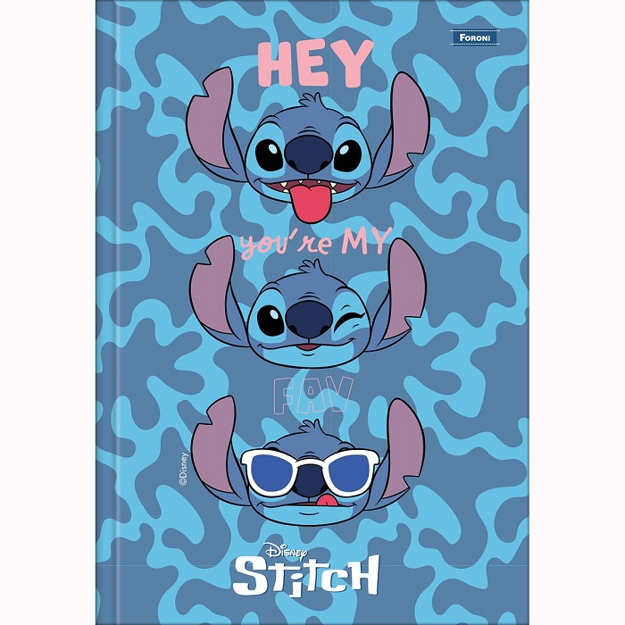 capa caderno stitch A4