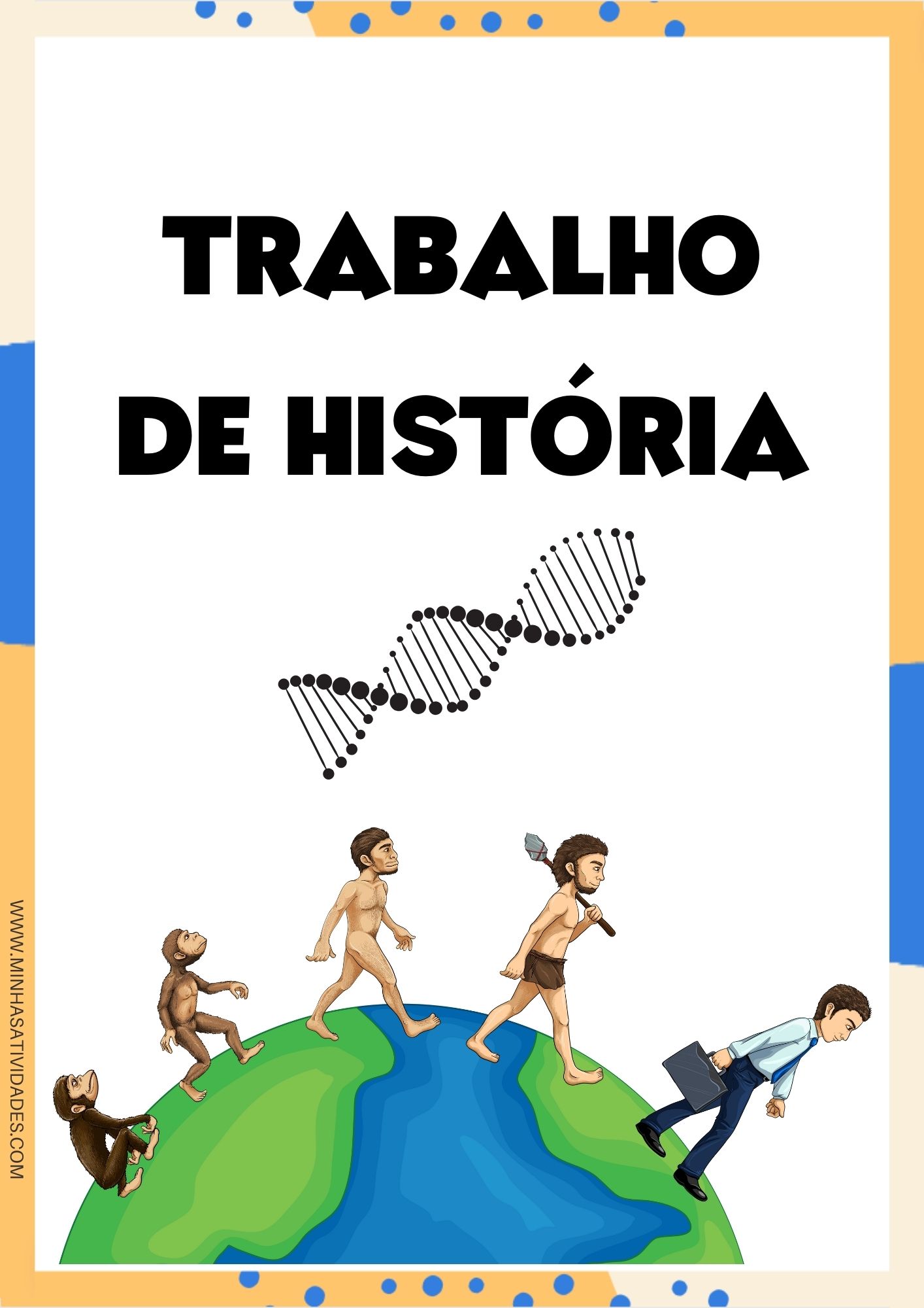erros comuns ao fazer capa de caderno de história