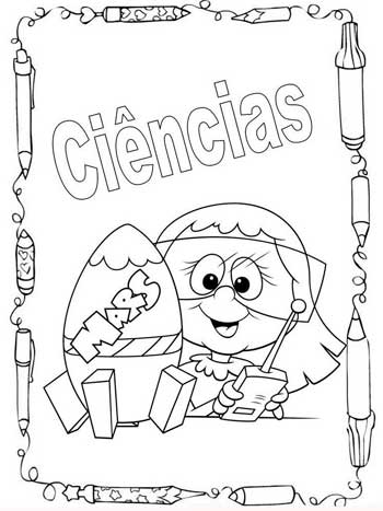 capa de caderno para imprimir