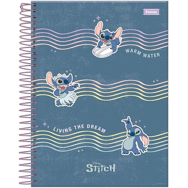 capa caderno stitch aesthetic