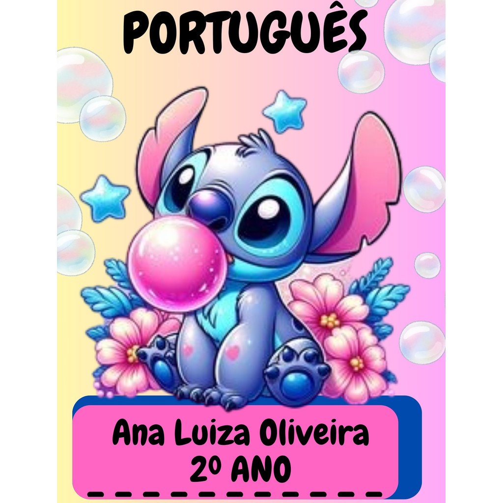 capa stitch personalizada